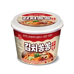 김치쏭쏭 우동, 4개, 200g