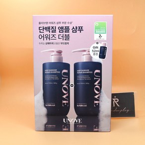 1+1 어노브 딥 데미지 리페어 샴푸 500g + 500g + 52mL 상세설명에서몇갠지꼭확인, 2개