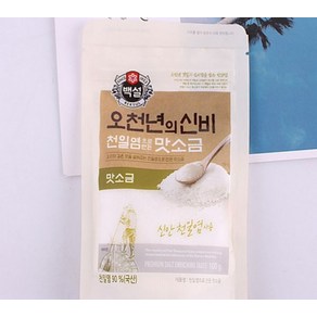 백설 오천년의 신비 천일염으로 만든 맛소금, 1개, 100g