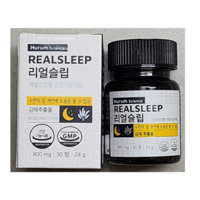 휴럼사이언스 리얼슬립 감태추출물 24g, 1개, 800mg