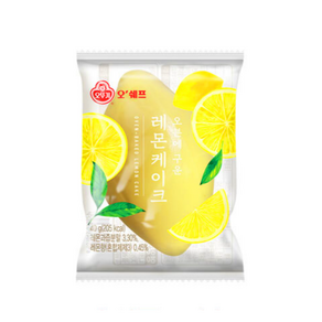 오뚜기 오쉐프 오븐에구운레몬케이크 40G, 1개