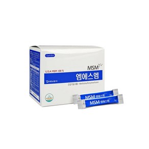 [대한뉴팜] 엠에스엠 MSM 2g 60포 2박스 분말 건강기능식품, 120g