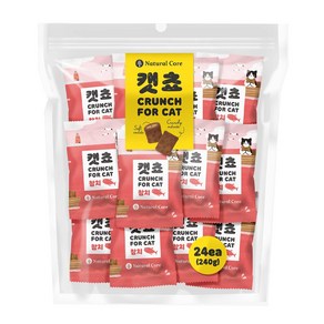 네츄럴코어 캣쵸 대용량 고양이간식, 참치, 240g, 1팩