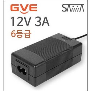 12V 3A GVE 아답터 (6등급 국내 및 해외수출용) GM42-120300-D, 1개