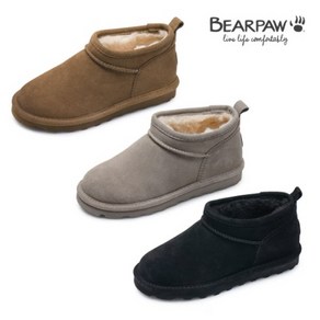 베어파우(BEARPAW) SUPER SHORTY 숏 부츠 K3049PD-W 3종