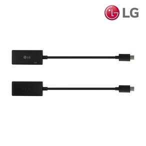 LG 정품 gam 그램 노트북 USB C to HDMI 젠더 컨버터 연결잭 케이블 벌크, 블랙, 단품