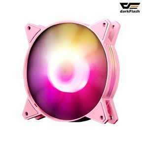 다크플래쉬 C6S 140 RGB (핑크), 1개