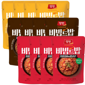 [ 4+4+4] 동원 양반 비빔드밥 비빔밥 불고기 + 참치김치 + 짜장