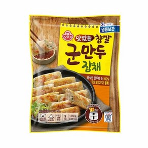 오뚜기 맛있는 찹쌀군만두 잡채 1350g, 2개, 1개, 1.35kg