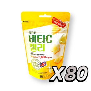 종근당 비타젤리, 42g, 80개