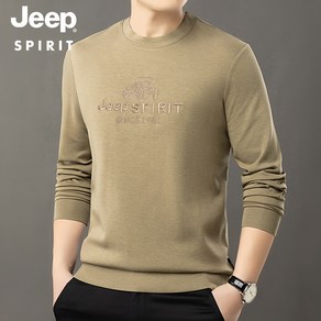 JEEP spirit (지프스피릿) 맨투맨 남성 티셔츠 남자 라운드넥