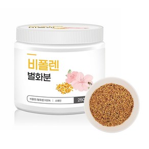 비폴렌 벌화분 250g 꿀벌화분 먹는법 벌 꿀화분 먹는화분 로열젤리, 1개