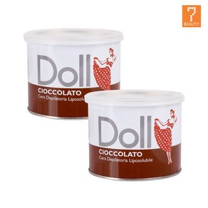 DOLL 돌왁싱 400ml 2개 초콜렛 소트프 왁스 셀프왁싱 제모