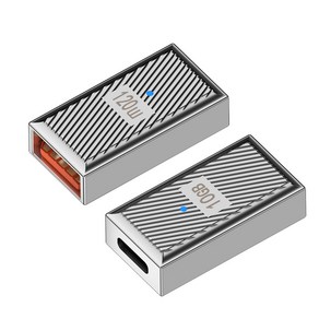 USB3.0 AF to C타입 F PD 120W 연장 젠더 JA259, 1개, 본상품선택