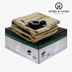 O&H FESTOOL 집진백 필터백 CT-MINI CT-26 CT-33 CT-36 용 1BOX (5pcs), CT33, 5개