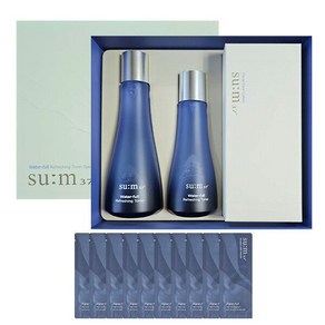 숨 워터풀 리프레싱 토너 기획세트(170ml+100ml)/마린 릴리프 앰플 에센스 1mlX10개(증정) 하늘담아