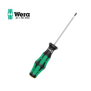 WERA 160 i VDE 절연 일자 스크류 드라이버 0.5x3.0x100 마이너스 006105 전공 베라 웨라 툴보이