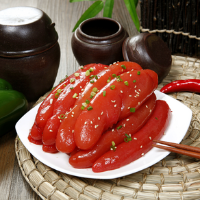 송림 밥 한 그릇 뚝딱 저염 양념 명란젓(파지), 1개, 500g