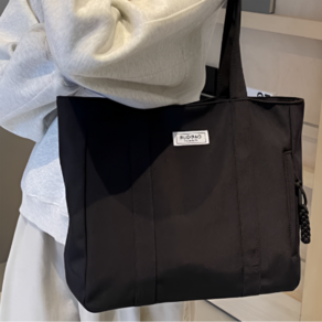NADASA 쇼퍼백 에코백 여밈가방 캔버스 데일리가방