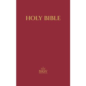 (영문도서) NRSV Updated Edition Pew Bible with Apocypha (Hadcove Bugundy) Hadcove, Hendickson Publishes, English, 9781496472090