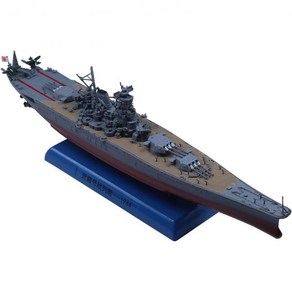 우드노르베이 USS 매사추세츠 BB-59 전함 모델 1/1000 다이캐스트 군함 사전 제작 1163179, Musashi