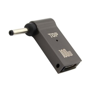 USB C타입 PD to DC 3.0x1.0 100W 노트북 충전 젠더 HT-CL017