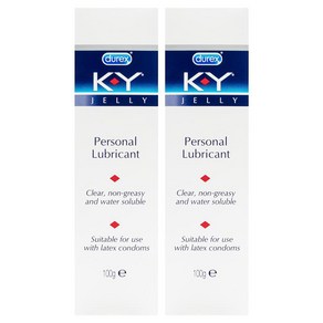 듀렉스 K-Y 젤리 퍼스널 인티밋 루브리칸트 겔 100g 2팩 Lubicant Gel, 2개