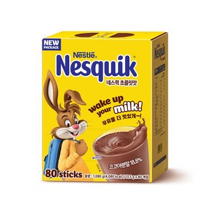 네스퀵 초콜렛맛 80T/ 소비기한 26년6월, 1.08kg, 1개, 80개입