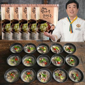 권사부 병천 사골 순대국 순대국밥 대용량 833g 15인분, 5개