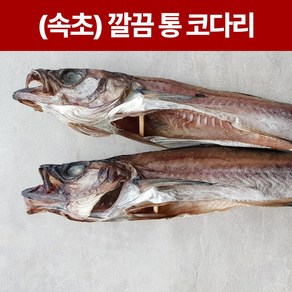 속초 깔끔 반건조 통 명태 코다리 진공포장 반건조, 2개, 대(40cm)