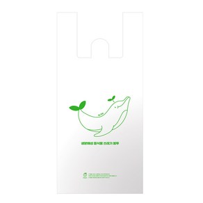 엉클조이 초록고래 생분해 음식물 쓰레기봉투 3L 50매 EL724, FREE(one size), 1세트, 50개