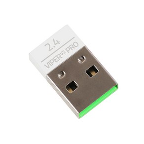 Raze Vipe V2 Po 무선 마우스 용 원본 새로운 2.4G USB 수신기 동글, W