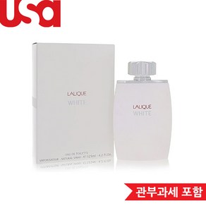 라리끄 - 화이트 뿌르 옴므 오드 뜨왈렛, 1개, 125ml