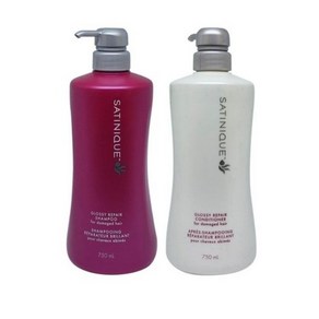 암웨이 새티니크 글로시 리페어 샴푸 780ml 컨디셔너 780ml, 1개