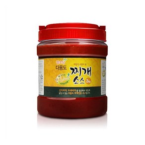 참소당 찌개소스2kg / 김치찌개 부대찌개 등 찌개양념, 1개, 2kg