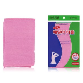 정준산업 요술 등밀이 타올, 핑크, 1개입, 1개