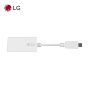 LG 정품 USB-C 타입 LAN 젠더 기가 LAN 젠더 랜선포트 랜 젠더, 기가 LAN 젠더 (화이트), 1개