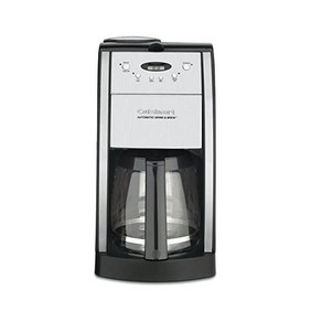 Cuisinat DGB-550BKP1 자동 커피메이커 Gind & Bew 12컵 유리 블랙, 12컵 유리_검은색, 1개