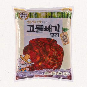 케이와이식품 항아리반찬 고들빼기무침 4kg, 1개