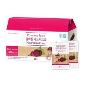 올즙 올바른 레드비트즙, 80ml, 30개