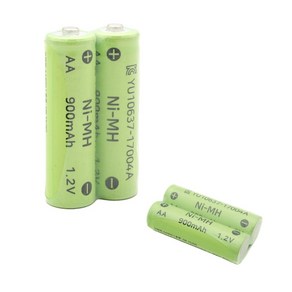 충전 수소 니켈 건전지 배터리 AA 900mAh 2알, 1개