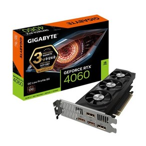 [GIGABYTE] 지포스 RTX 4060 UD2 OC D6 8GB Nano LP 제이씨현