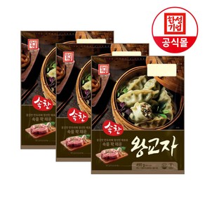 한성기업 속찬 왕교자 490g X 3개, 어묵스프(6g)