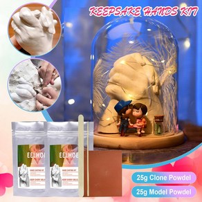 대형 석고 DIY 핸드 키트 몰딩 캐스팅 조각상 기념품 가정용 공예 보관, One Size, A, 1개