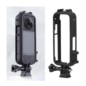 Insta360 X3 프레임 케이지 인스타360 콜드슈 마운트 마이크 조명 삼각대 추가장비, 1개, AC-GA28