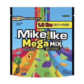 Mike Ike 메가 믹스 816.5g28온스, 1개, 816g