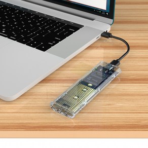 비잽 BZS1 M B&M NGFF M.2 NVMe SSD USB 3.2 Gen2 10Gbps 외장하드 케이스