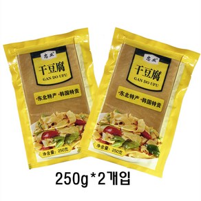 터보마켓 중국식품 냉동 중예 동북건두부 중국포두부 소포장 2개입, 1개, 500g