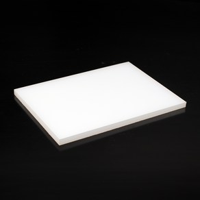 가죽공예 ONTON 화이트 목타판 타공판 펀칭판 200x150x8mm, 1개