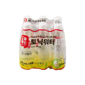 오늘좋은 토닉워터 (350ML*6입), 6개, 2.1L